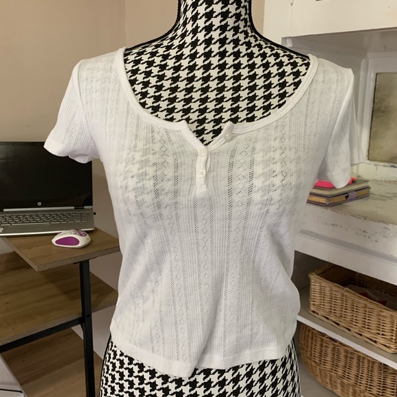 White see through shirt - Picture 1 of 9